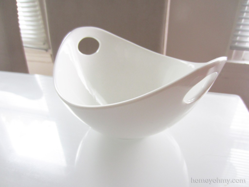 White Ceramic Serving Bowl