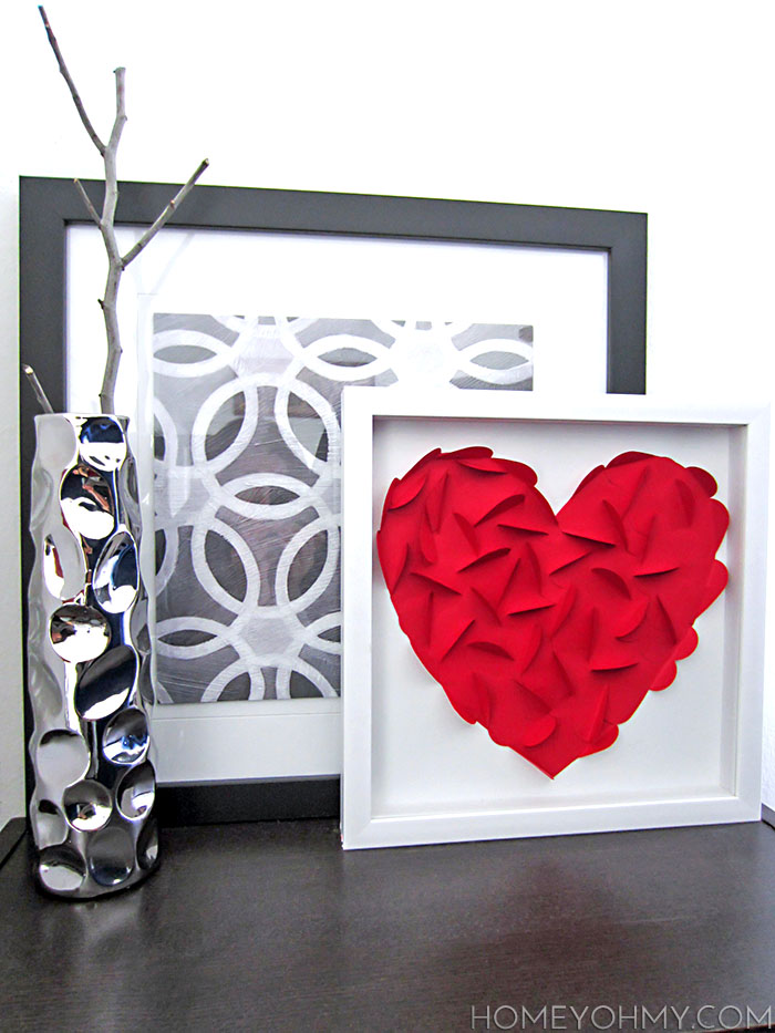 DIY Heart Art