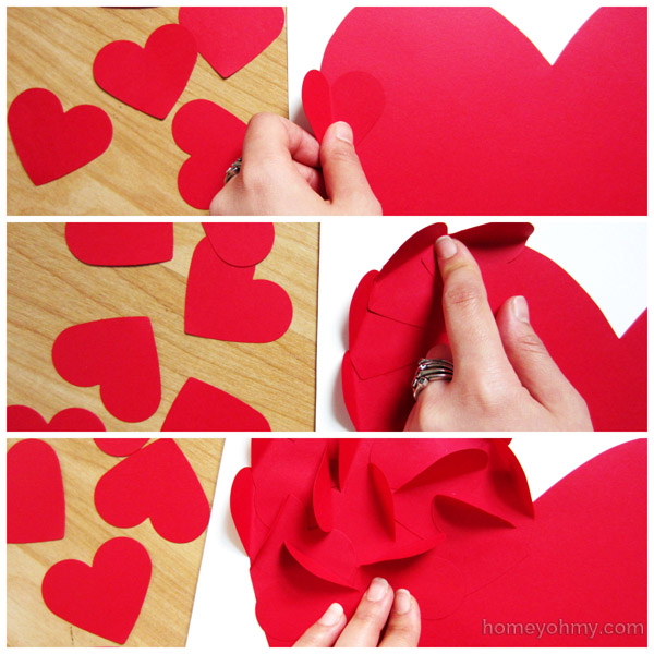 Gluing on hearts