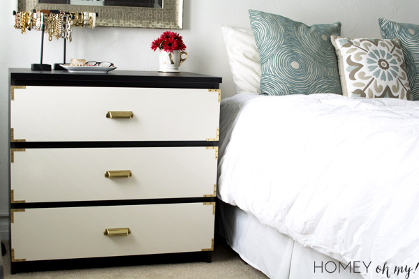 Diy Campaign Dresser Makeover Ikea Malm Homey Oh My