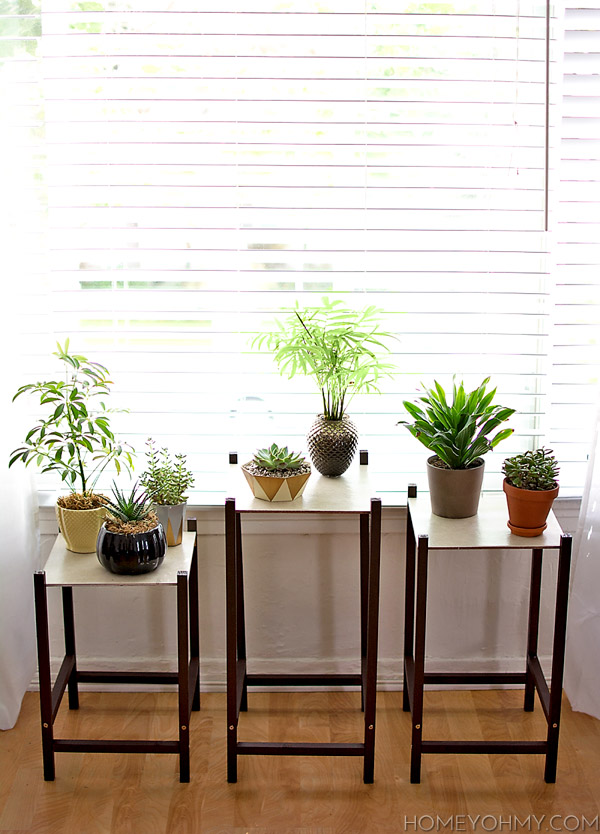 DIY Mini Plant Stands - Persia Lou