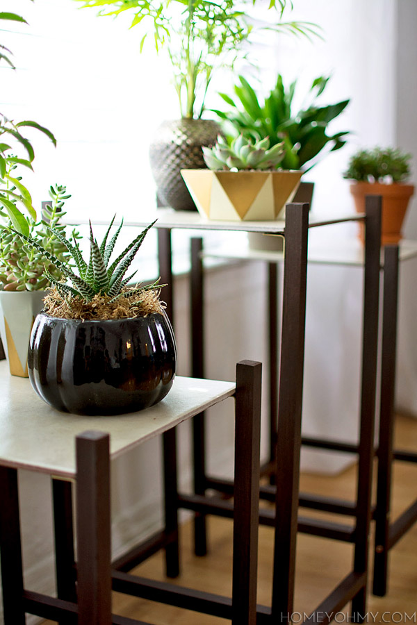 DIY Mini Plant Stands - Persia Lou