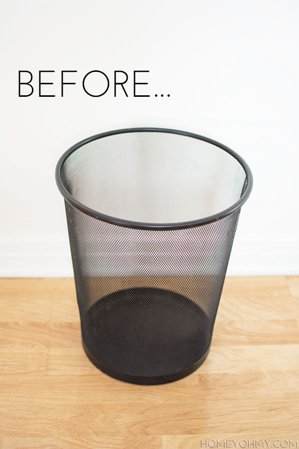 DIY Trash Can Plant Stand Homey Oh My