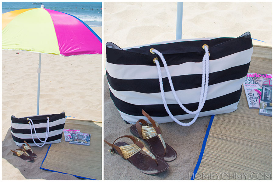 Beach Tote lounging