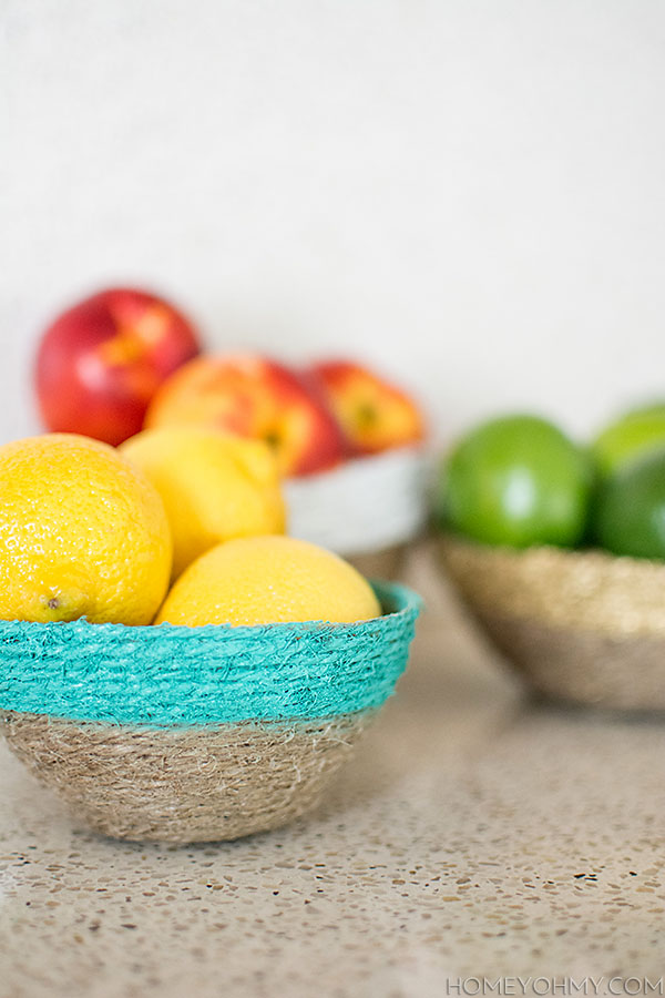 How to make bowls with string