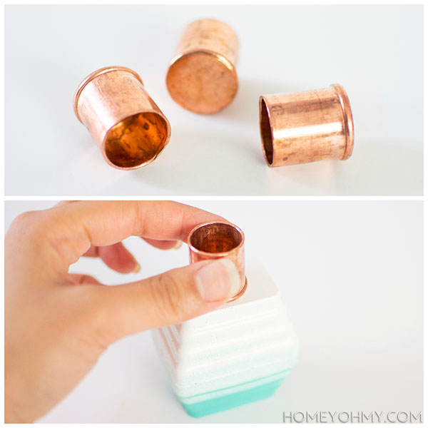 Copper plugs