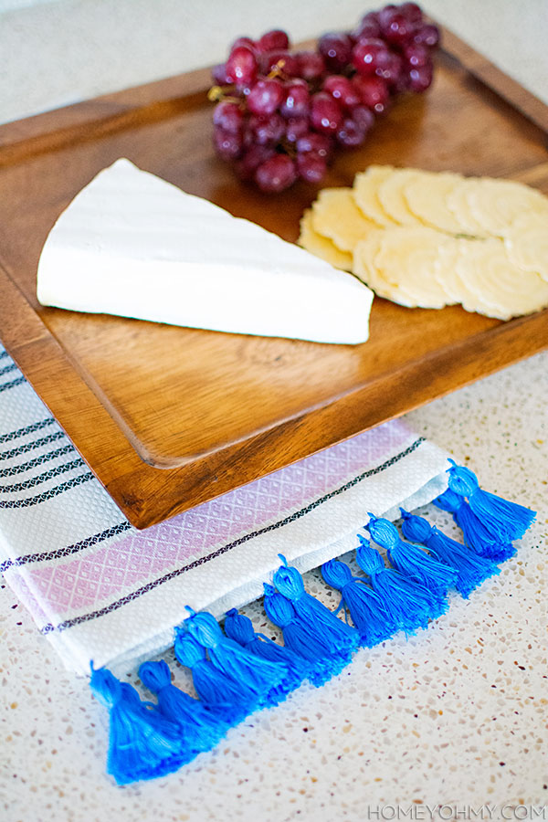 DIY Tassel Tea Towel