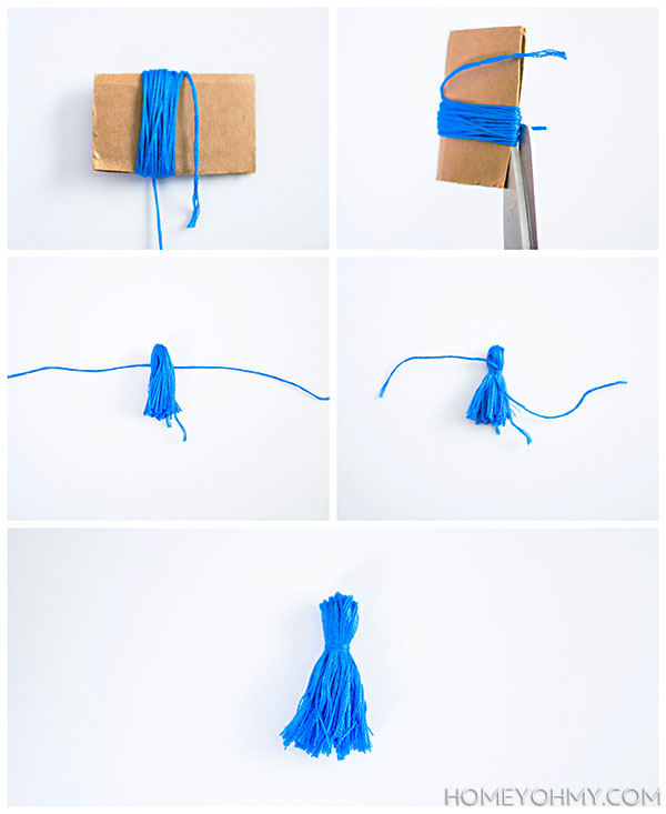 How to make a tassel