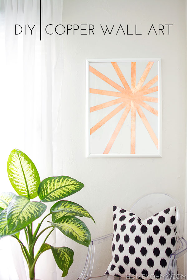 DIY Copper Wall Art