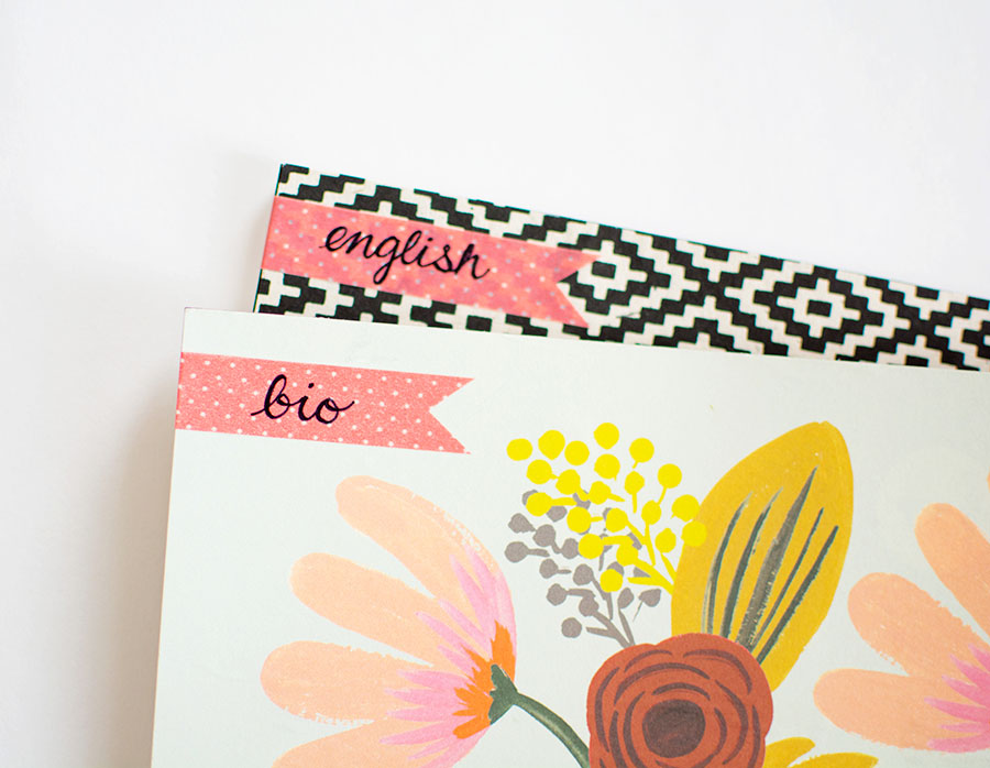 Diy Decorated Notebooks With Labels Pbteen Stylehouse Homey Oh My