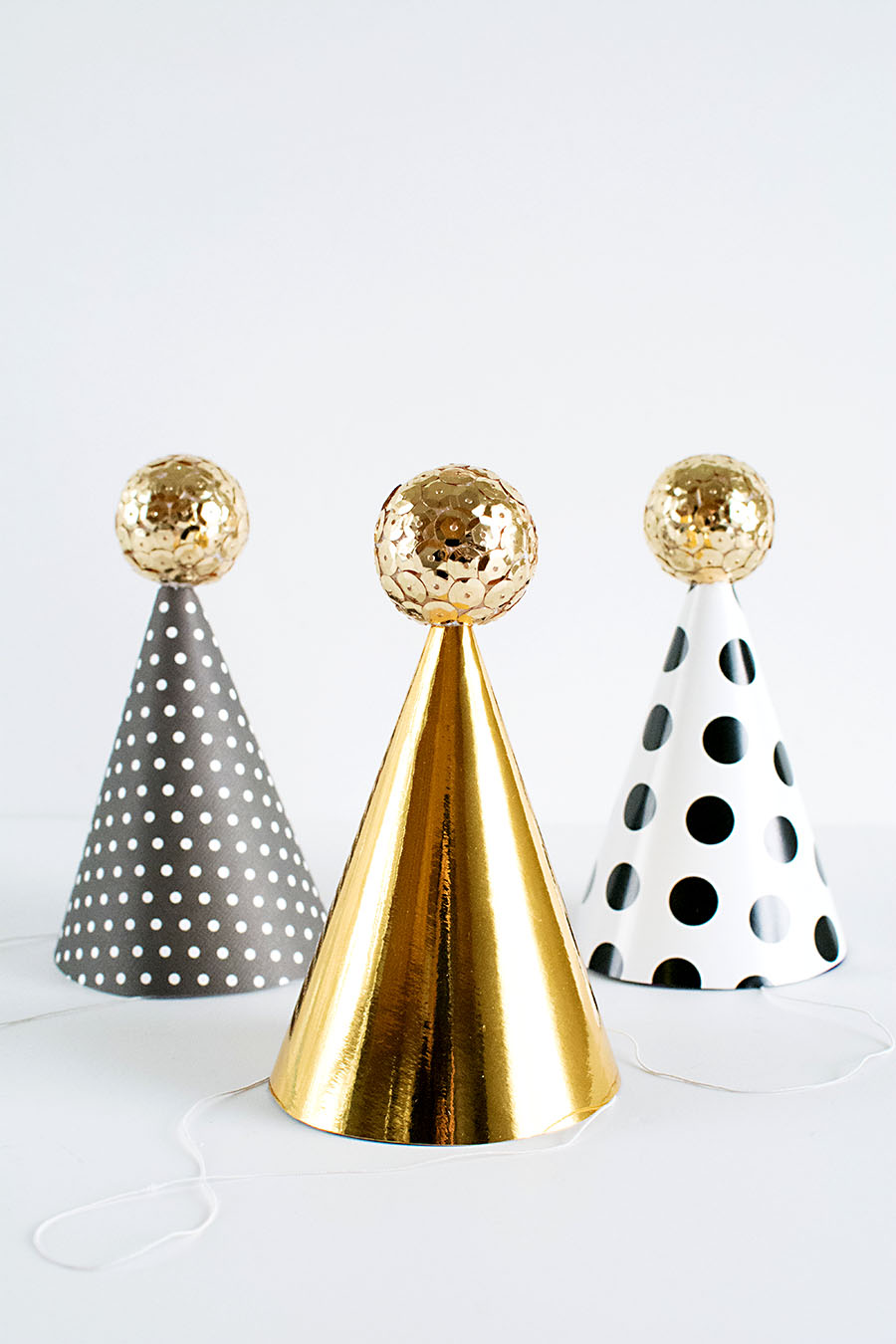 DIY Mini Party Hats - Homey Oh My