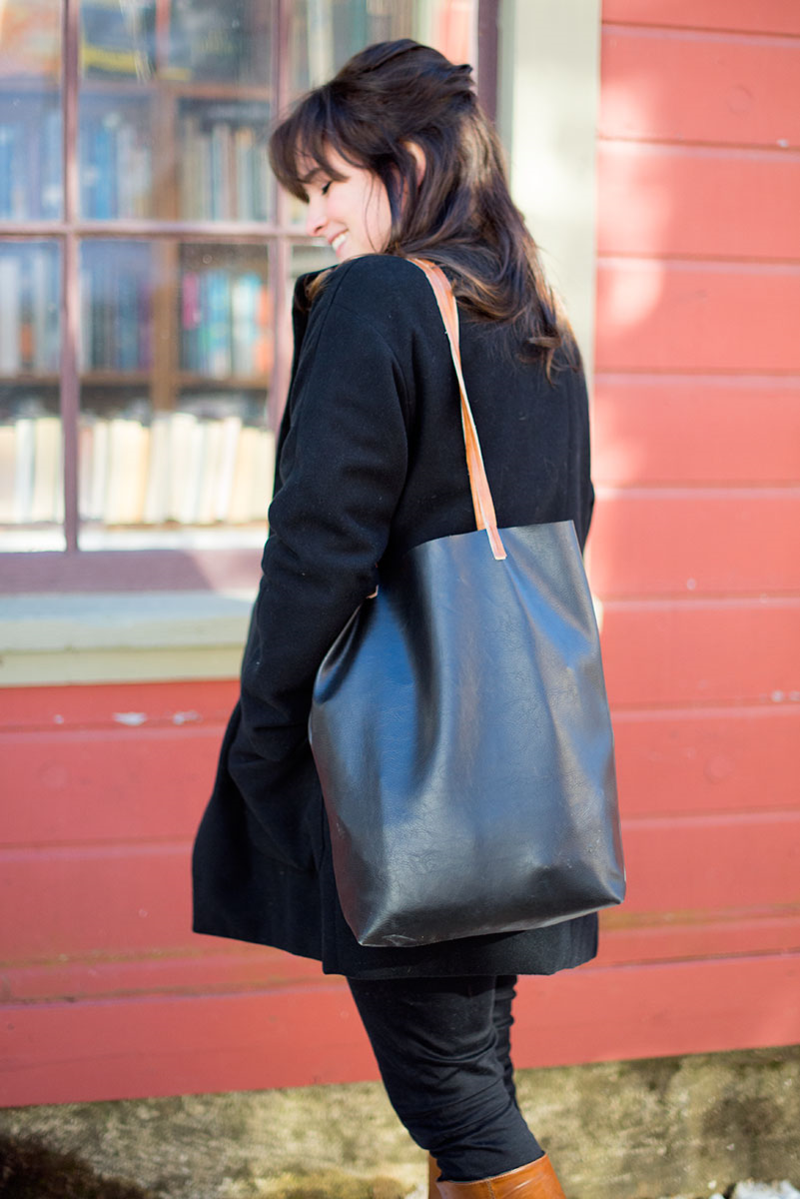 DIY Leather Tote Bag