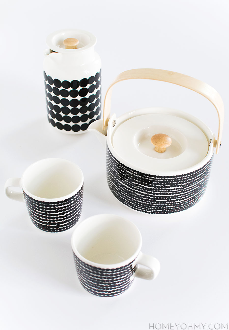 Marimekko Rasymatto- Tea Set