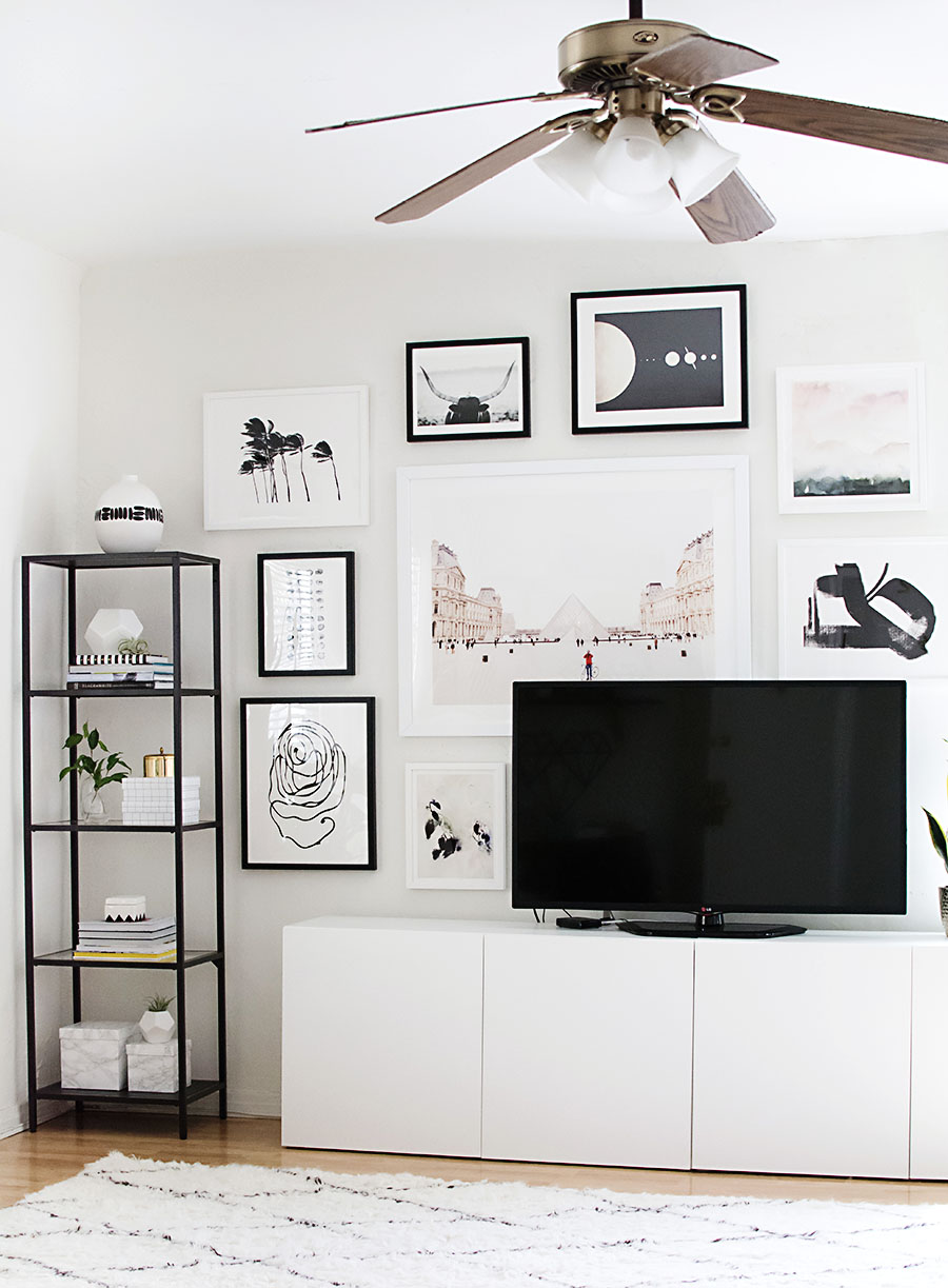 52 Best Gallery Wall Ideas - How to Hang a Photo or Gallery Wall