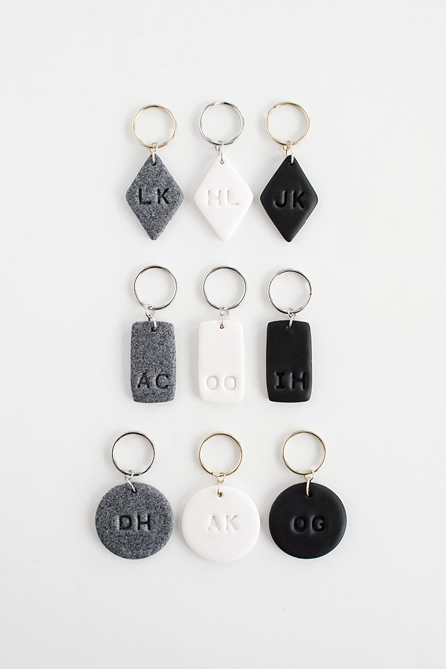 DIY Monogrammed Key Chain