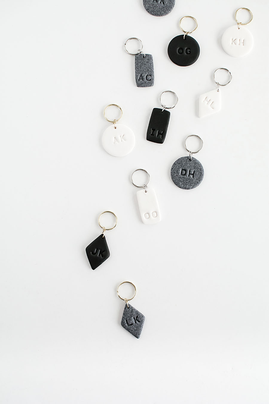 DIY Monogrammed Key Chain