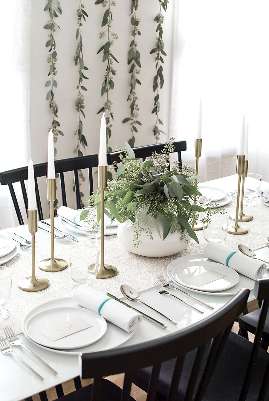 Thanksgiving tablescape - Homey Oh My!