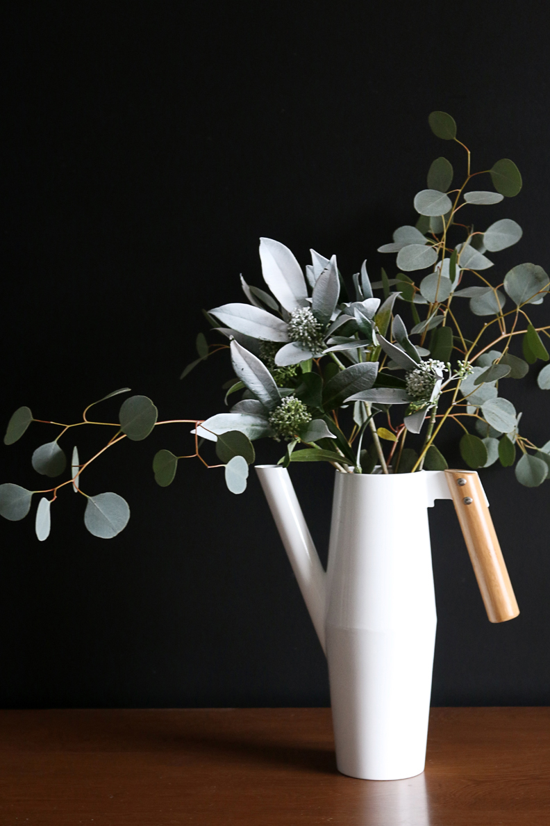 simple eucalyptus arrangement