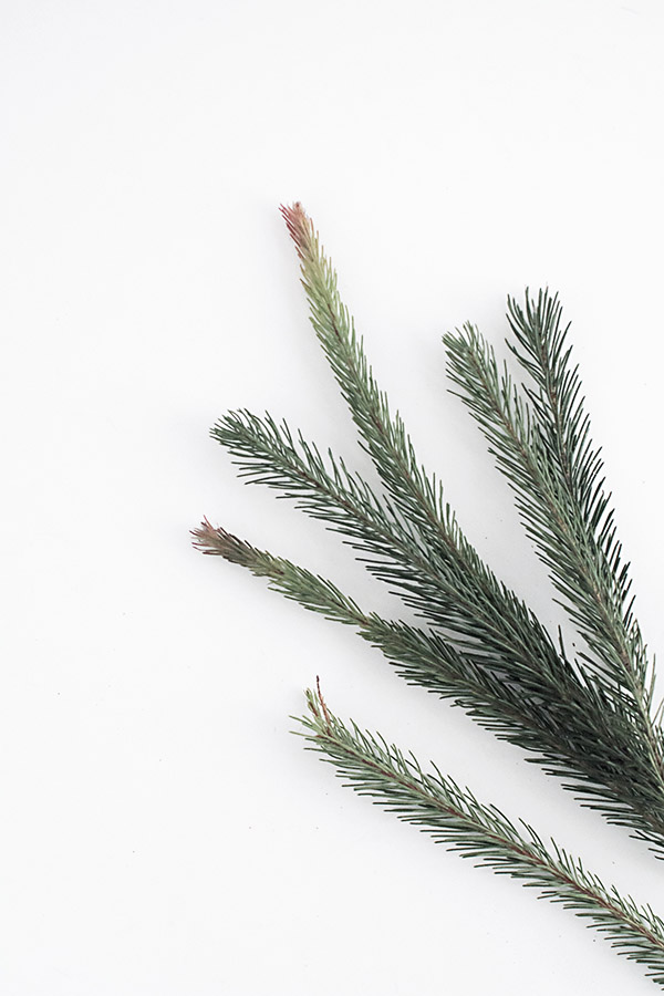 DIY Merry Pine Garland - Homey Oh My