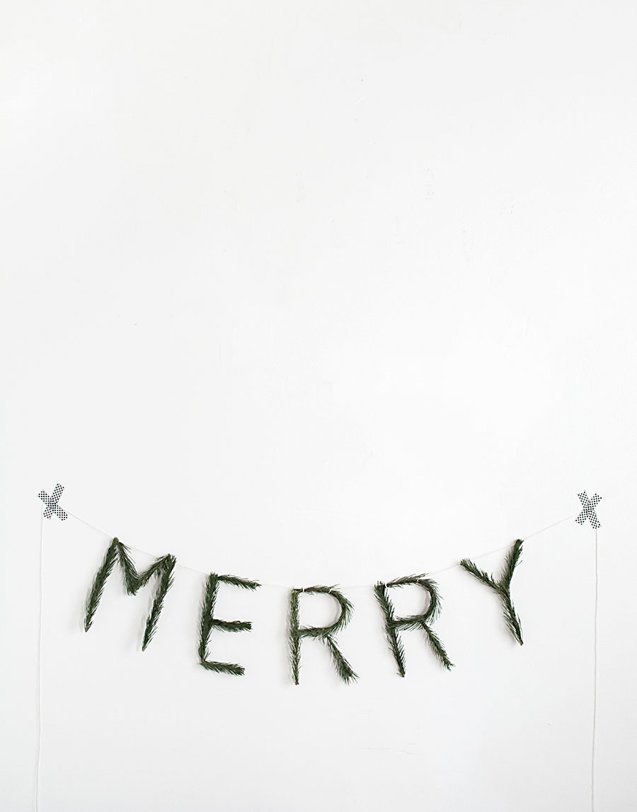 Merry garland