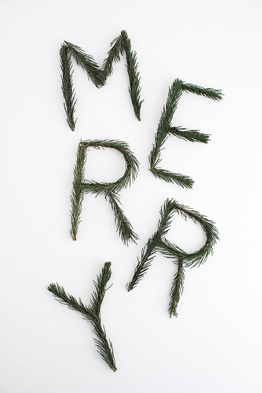 Merry pine letters