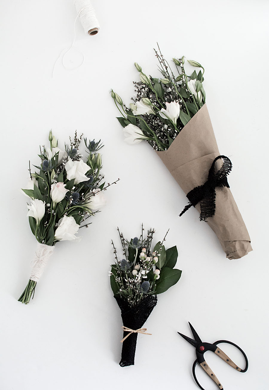 3 Easy Ways To Wrap Flowers Homey Oh My