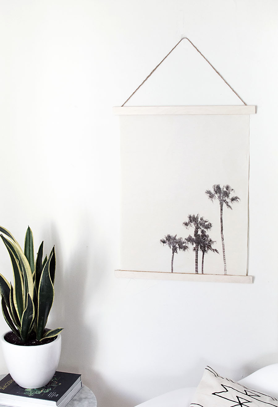 DIY- Image transfer wall hanging