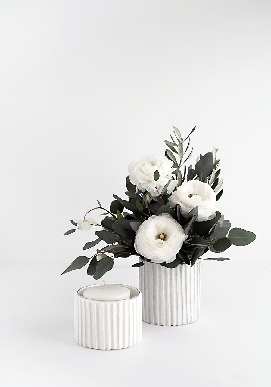 DIY-Textured Vase