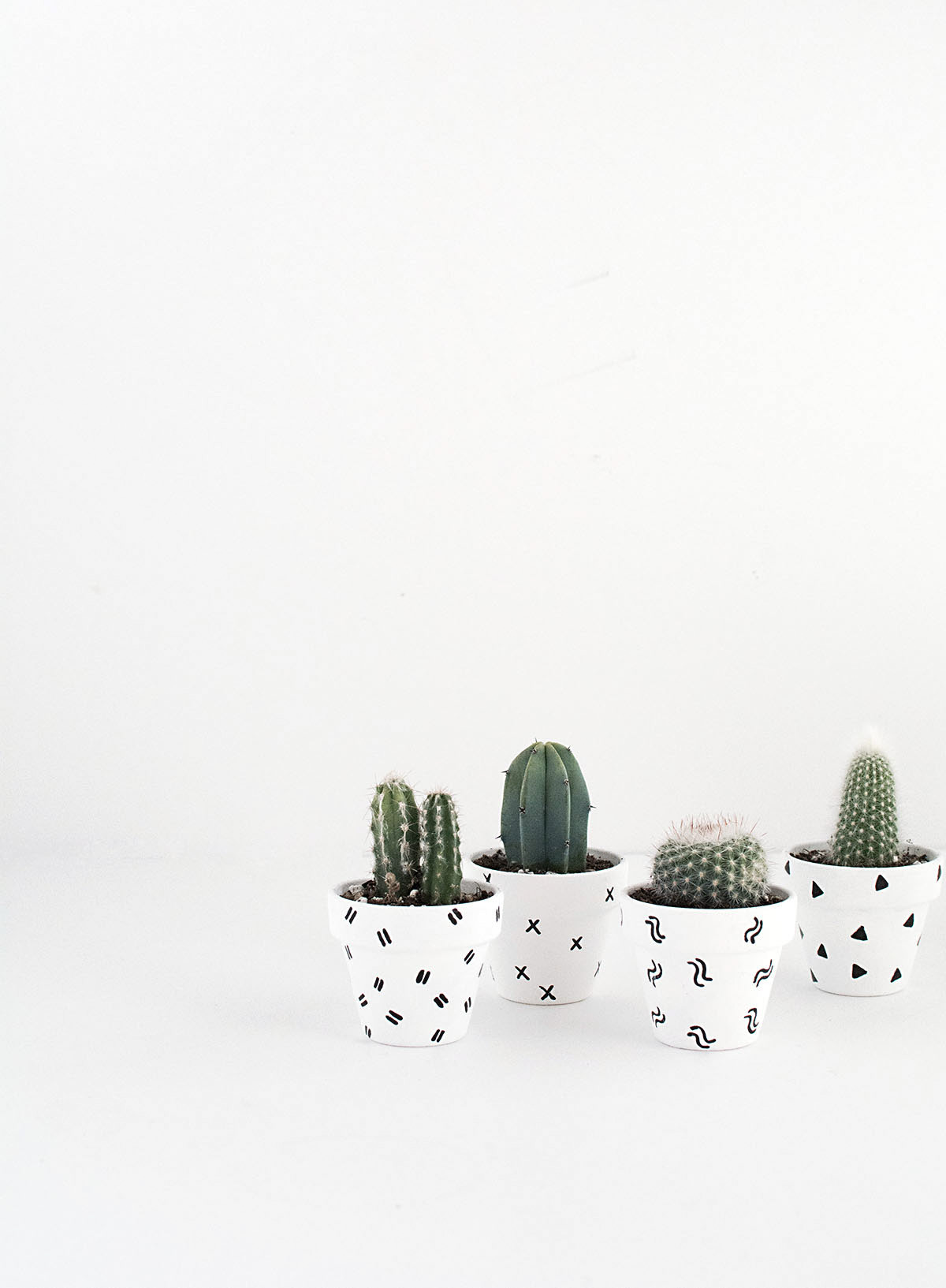 DIY Mini Patterned Plant Pots-2