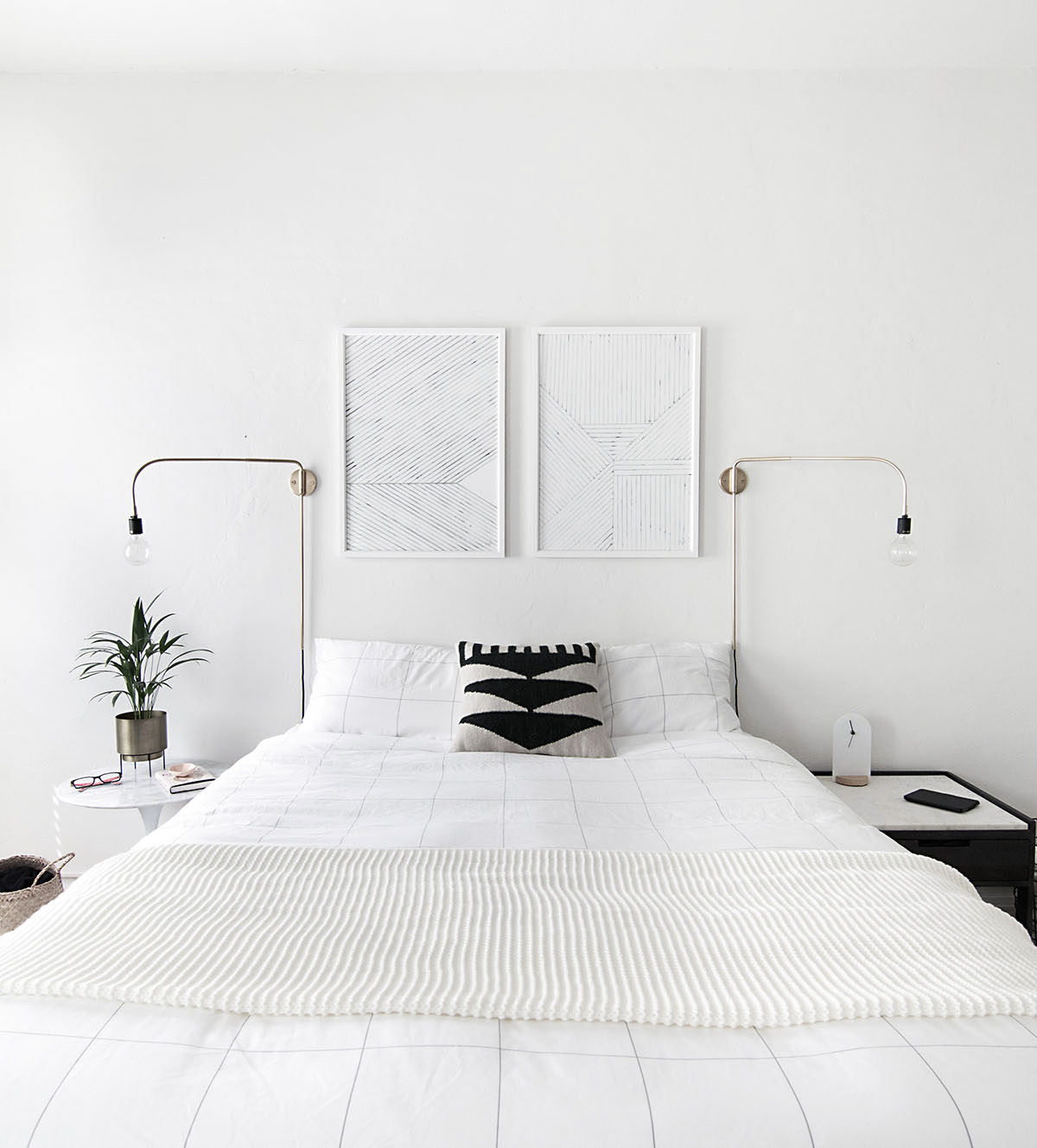 How To Achieve A Minimal Scandinavian Bedroom Homey Oh My