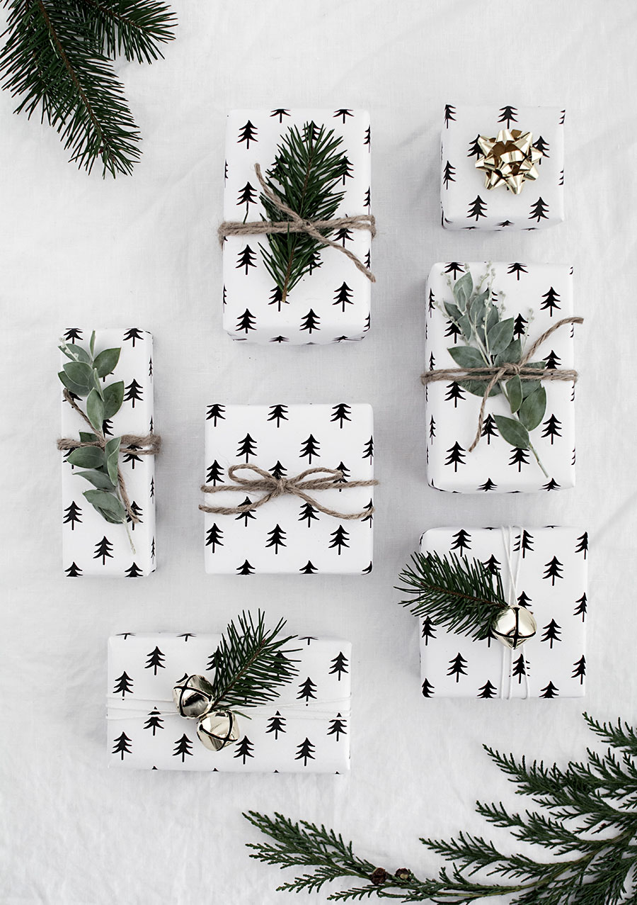 Free Printable Wrapping Paper for Christmas Gifts