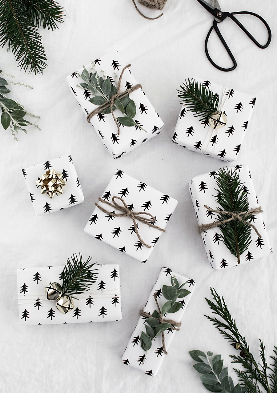 Free Printable Wrapping Paper for Christmas Gifts