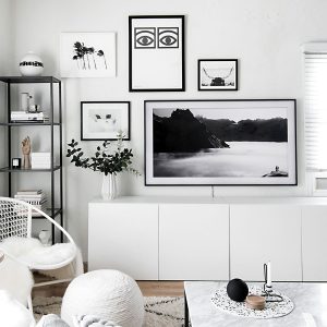 Gallery Wall Update: A TV That Matches Our Decor