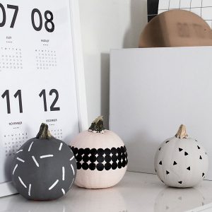 DIY Patterned Pumpkins