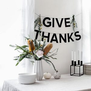 Printable Thanksgiving Banner