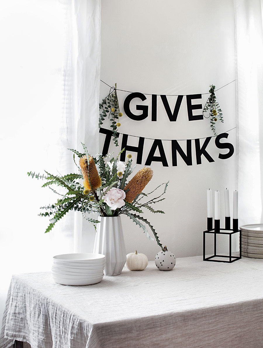 Printable Thanksgiving Banner