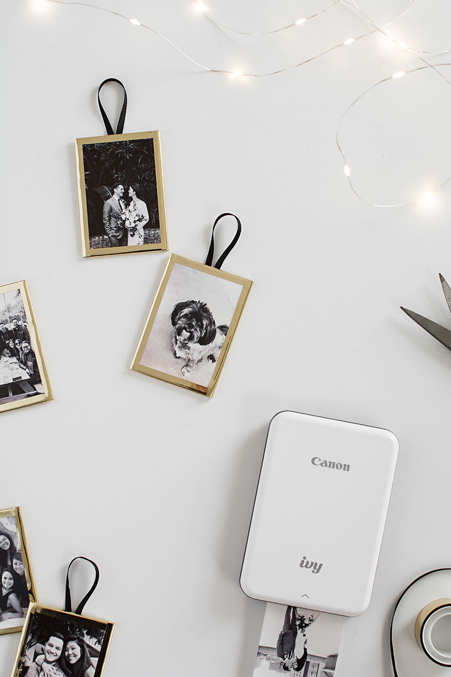 DIY Photo Ornaments - Homey Oh My