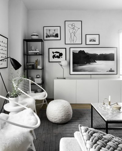 TV Gallery Wall Update + How I Pick Art