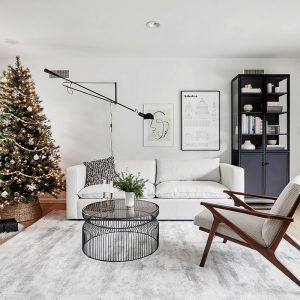 Our Holiday Living Room (Or Sitting Room!) Reveal