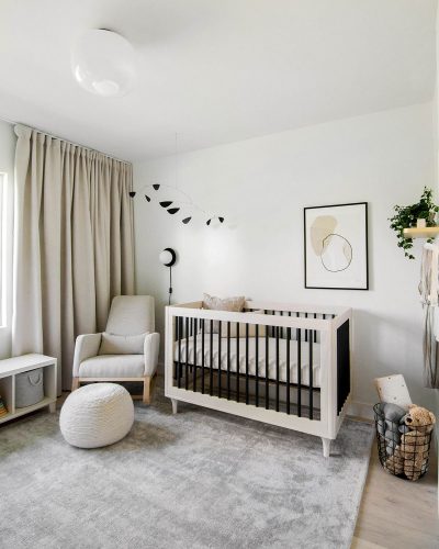 Modern Minimal Gender-Neutral Nursery